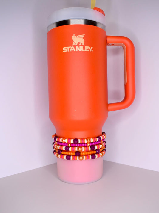 Orange and Purple Sunset Bracelet Collection