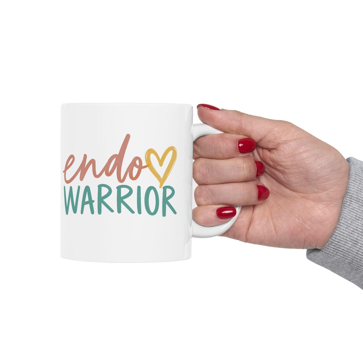 Endo Warrior Mug | Endometriosis Awareness Ceramic Mug