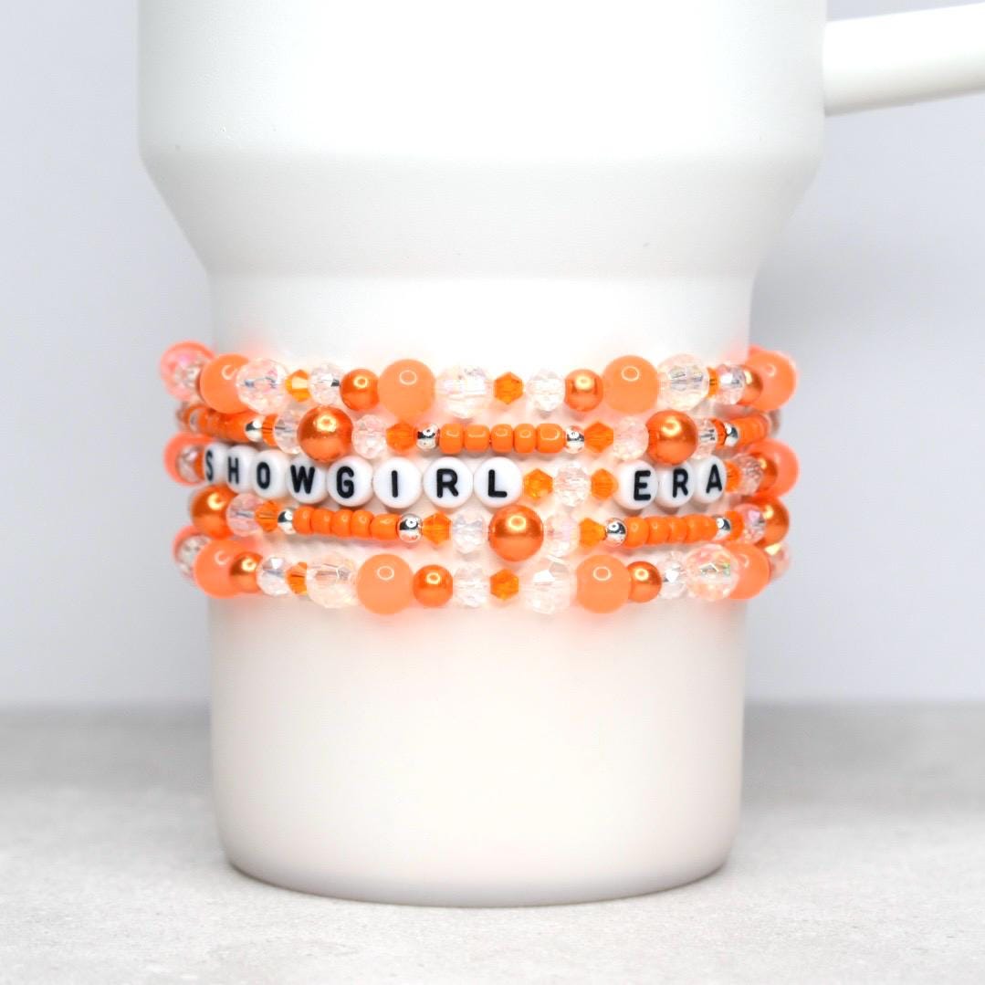 Swiftie Showgirl Era Bracelet Stack - 5 Piece Set