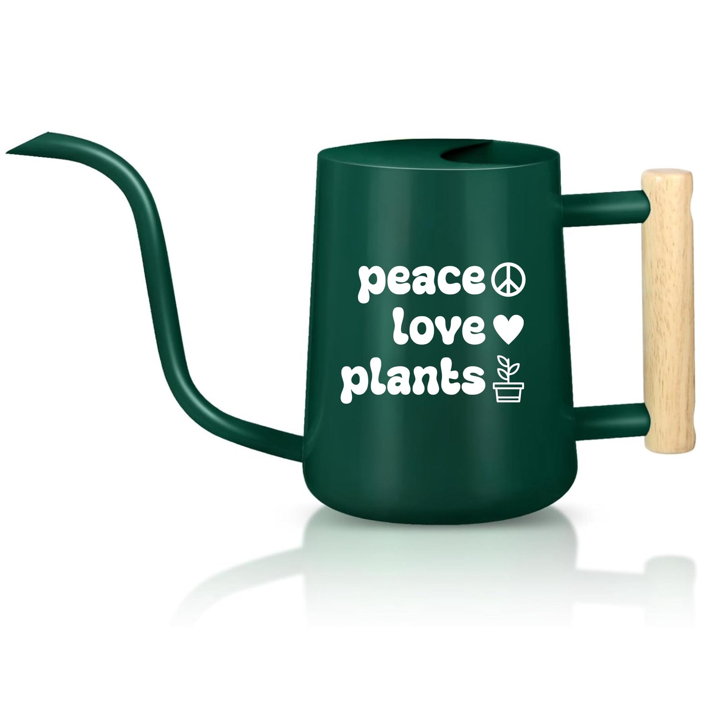 'Peace Love Plants' Watering Can
