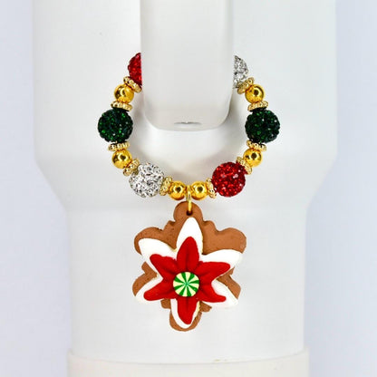 Gingerbread Cookie Tumbler Handle Bracelet Collection - Individual Handle Bracelets