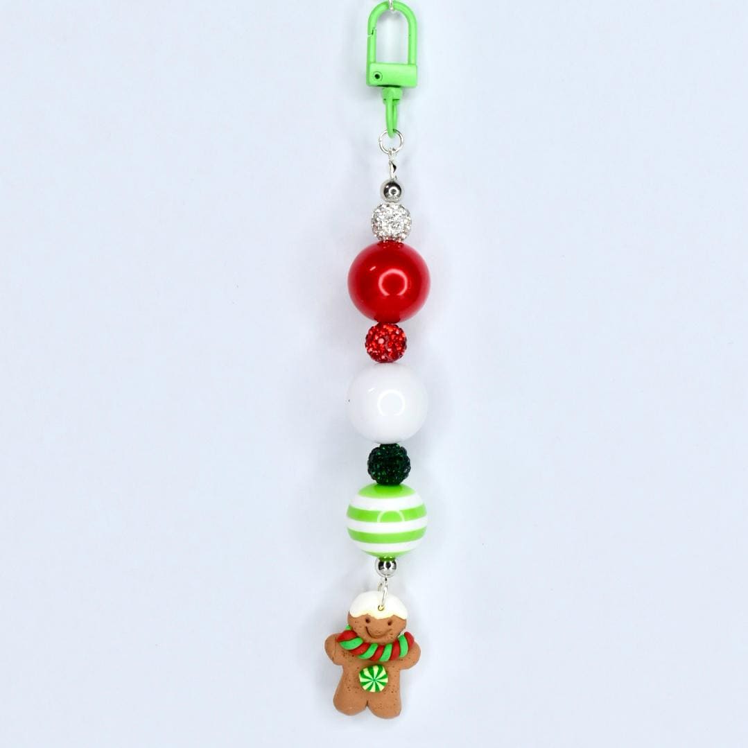 Gingerbread Cookie Straw Charm Collection - Individual Tumbler Straw Charms