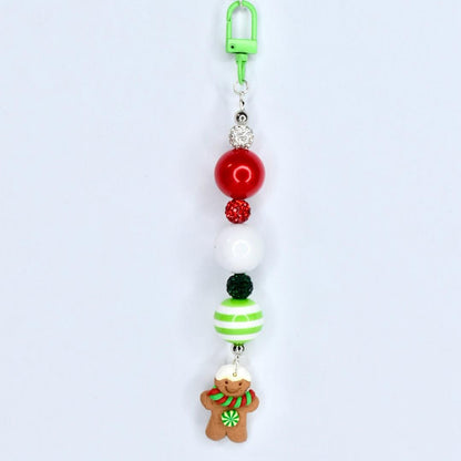 Gingerbread Cookie Straw Charm Collection - Individual Tumbler Straw Charms