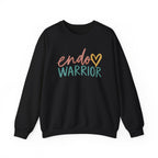 Endo Warrior Sweatshirt | Endometriosis Awareness, Heart Script Design