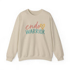 Endo Warrior Sweatshirt | Endometriosis Awareness, Heart Script Design