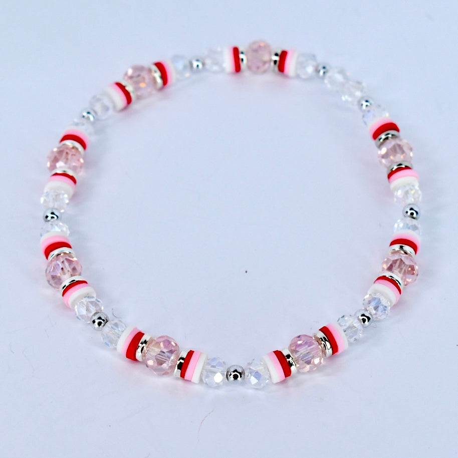 Peppermint Strawberry Twist Bracelet Collection