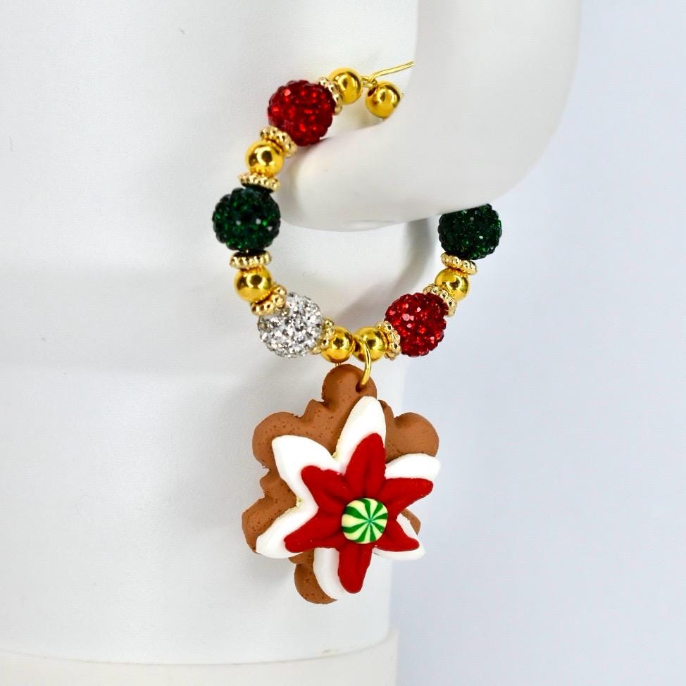 Gingerbread Cookie Tumbler Handle Bracelet Collection - Individual Handle Bracelets