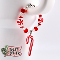 Candy Cane Tumbler Handle Charm