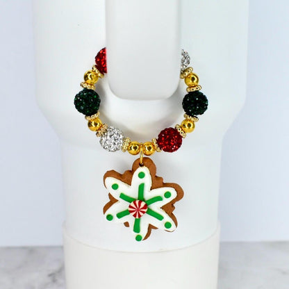 Gingerbread Cookie Tumbler Handle Bracelet Collection - Individual Handle Bracelets
