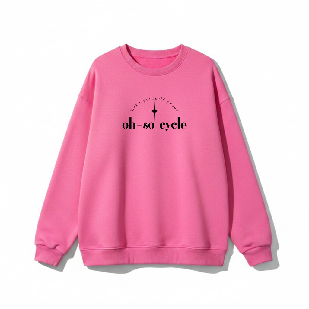 PINK - Oversized Crewneck Sweatshirt