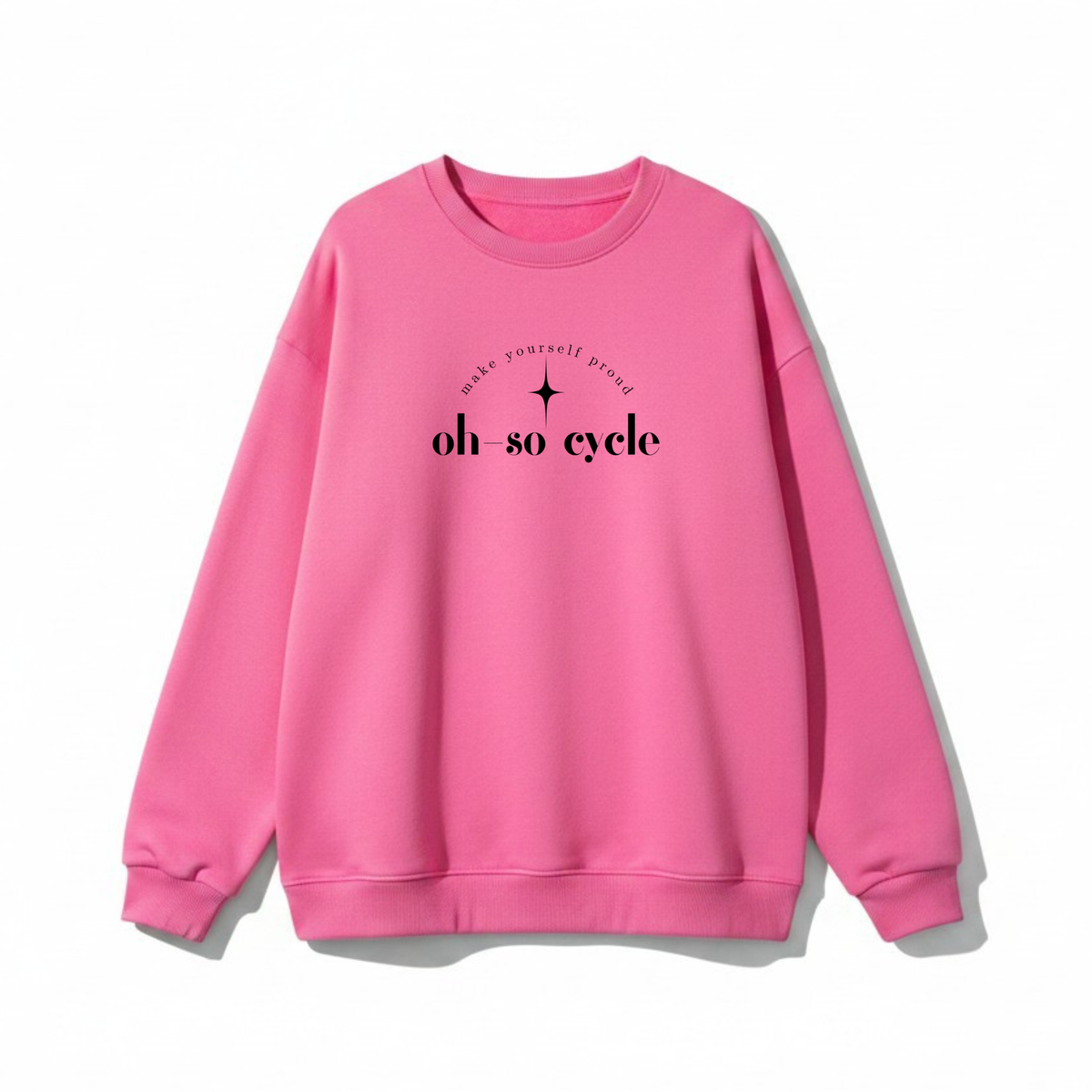 PINK - Oversized Crewneck Sweatshirt