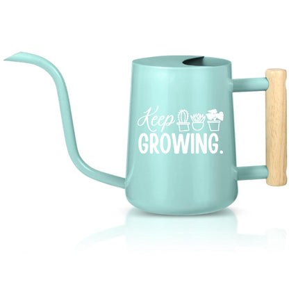 Watering Can with Keep Growing Design