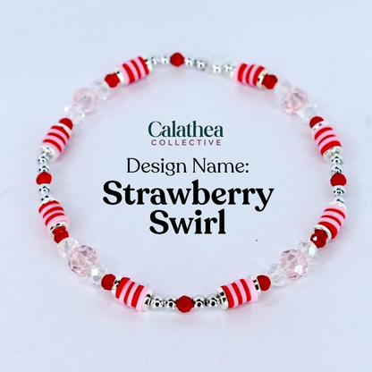 Peppermint Strawberry Twist Bracelet Collection