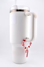 Candy Cane Tumbler Handle Charm