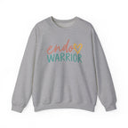 Endo Warrior Sweatshirt | Endometriosis Awareness, Heart Script Design
