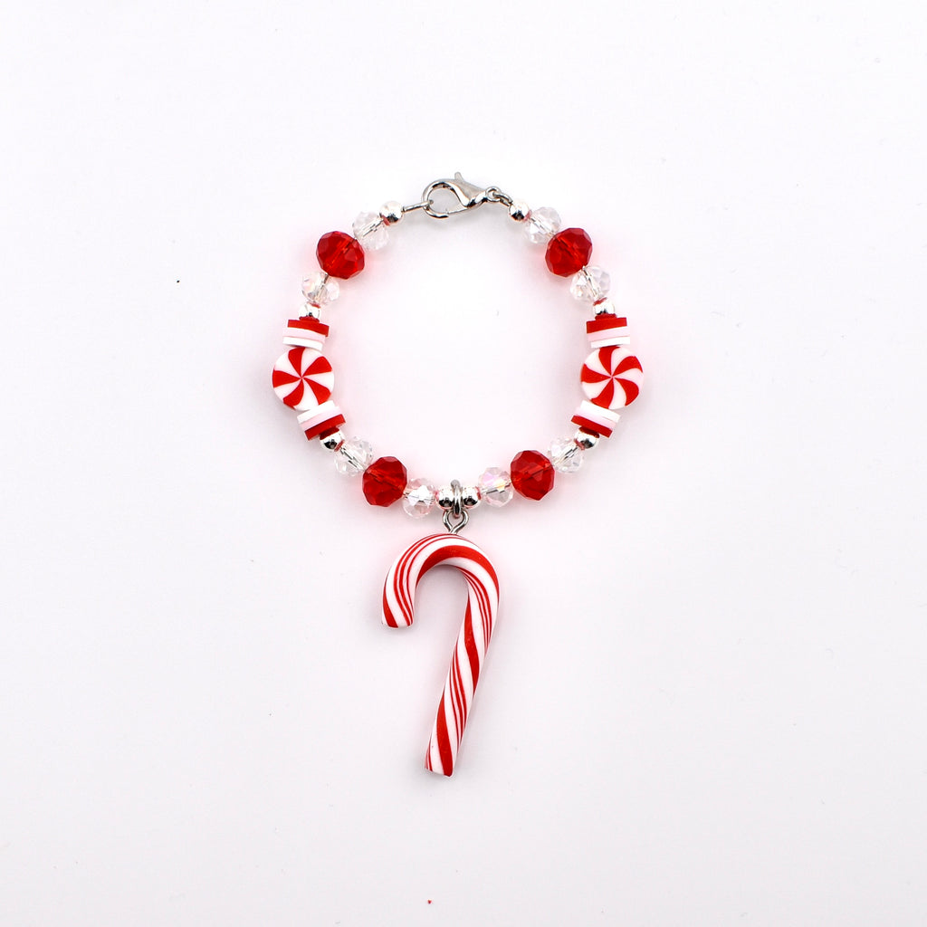 Candy Cane Tumbler Handle Charm