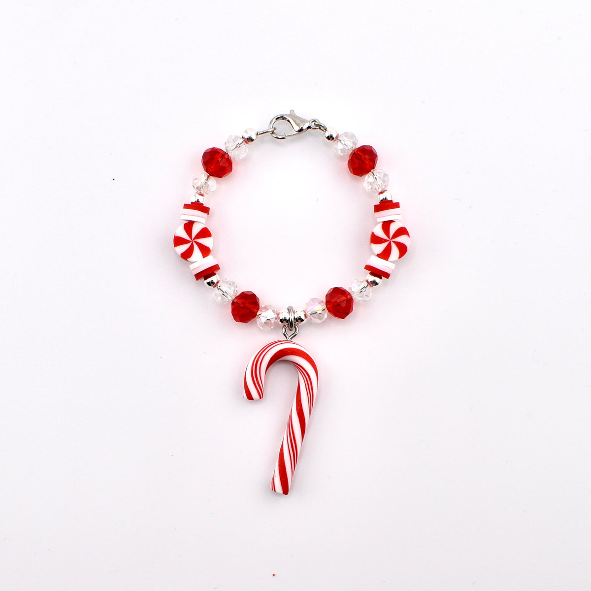 Candy Cane Tumbler Handle Charm
