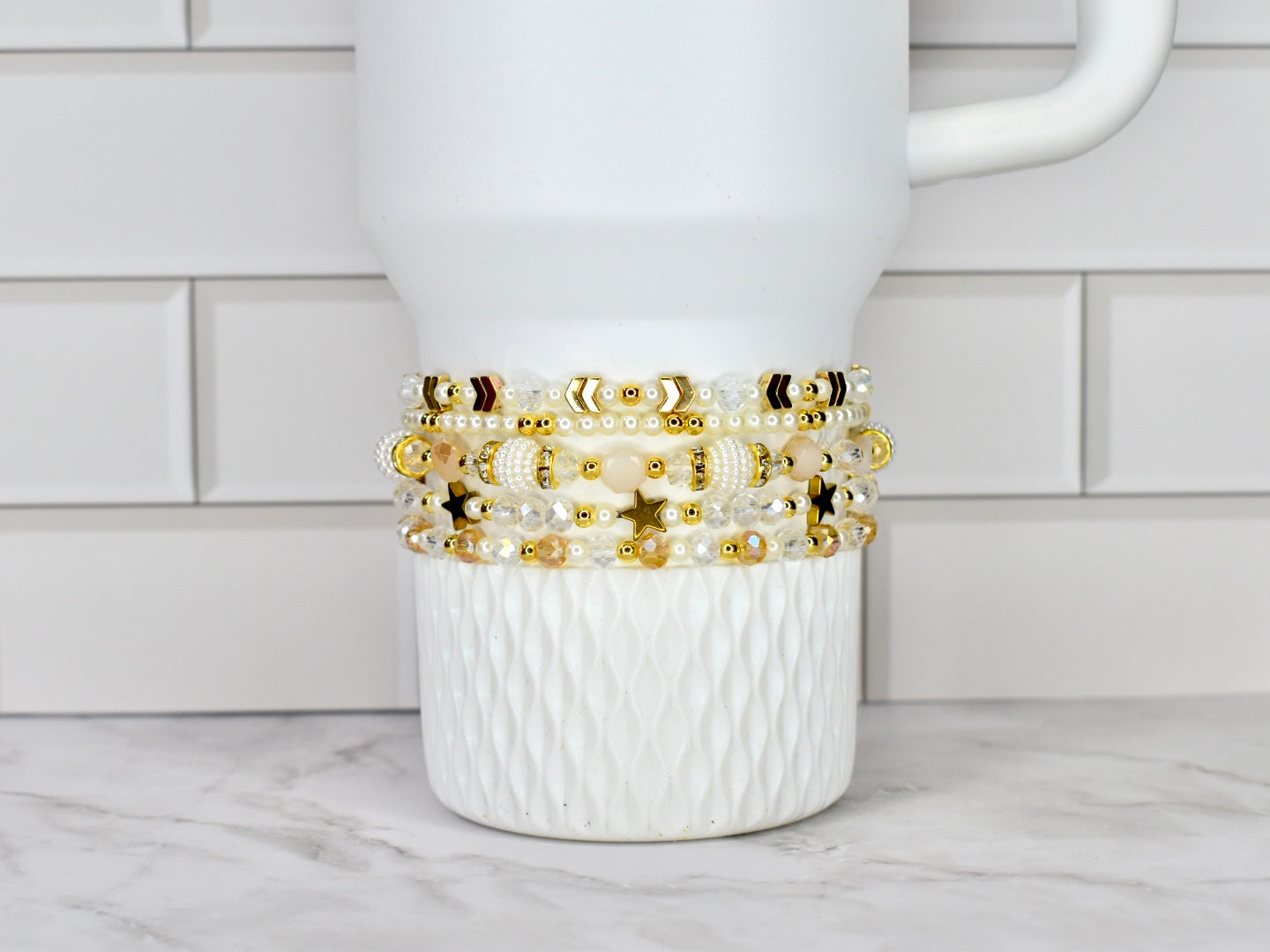 Starlight Shimmer Bracelet Collection - 5 Piece Set