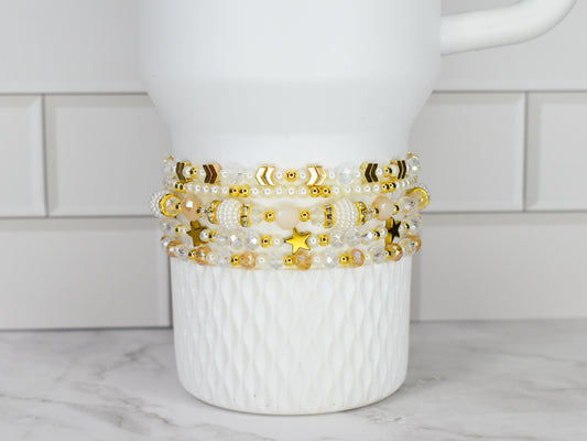Starlight Shimmer Bracelet Collection - 5 Piece Set