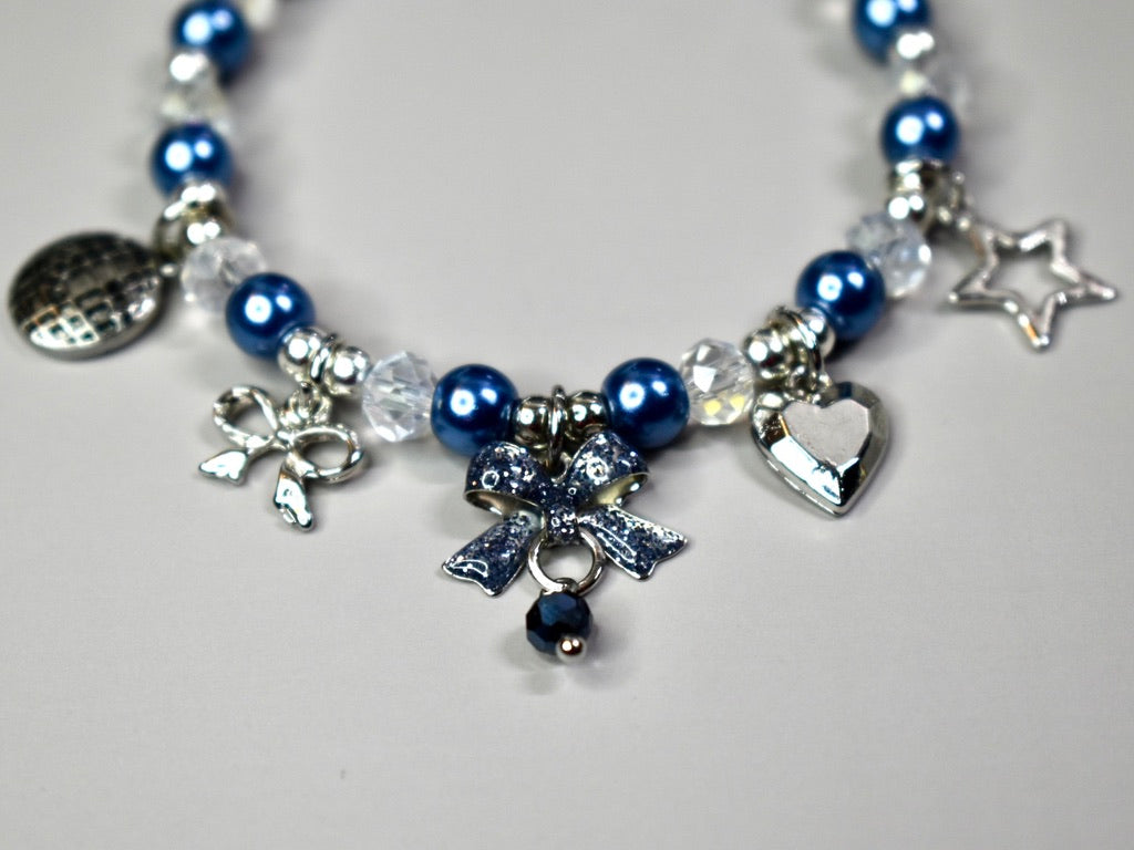 Starry Disco Charm Necklace for Labubu Dolls