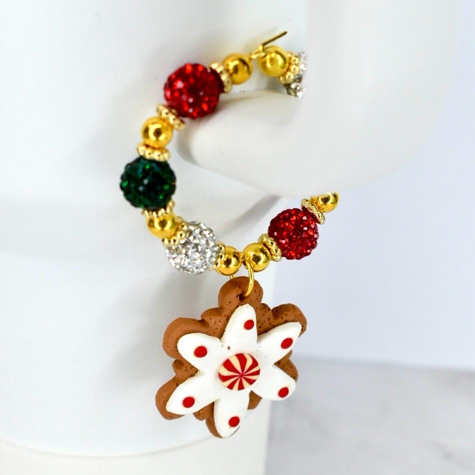 Gingerbread Cookie Tumbler Handle Bracelet Collection - Individual Handle Bracelets