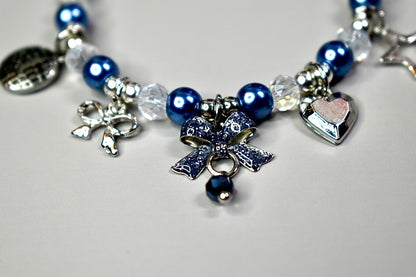 Starry Disco Charm Necklace for Labubu Dolls