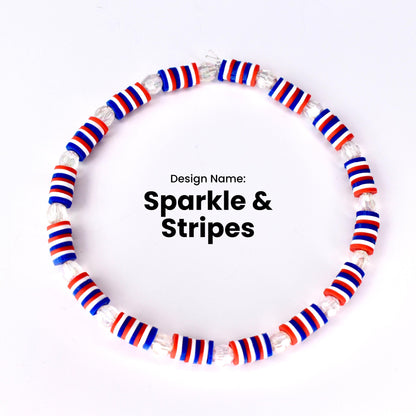 Red, White & Blue Patriotic Bracelet Collection - Mix & Match