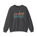 Endo Warrior Sweatshirt | Endometriosis Awareness, Heart Script Design
