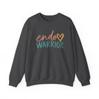 Endo Warrior Sweatshirt | Endometriosis Awareness, Heart Script Design