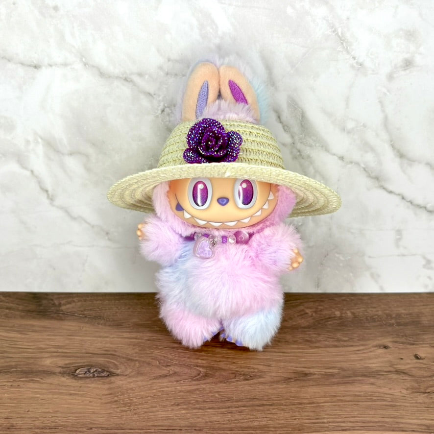 Lavender Dream Mini Necklace for Labubu Dolls