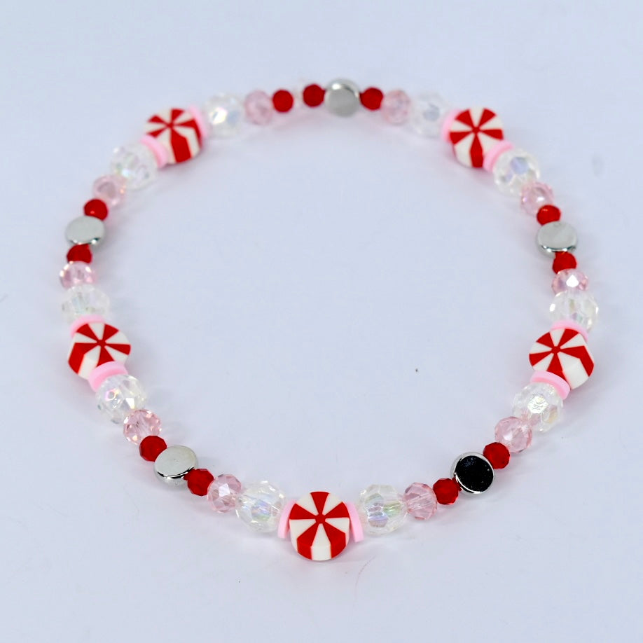 Peppermint Strawberry Twist Bracelet Collection