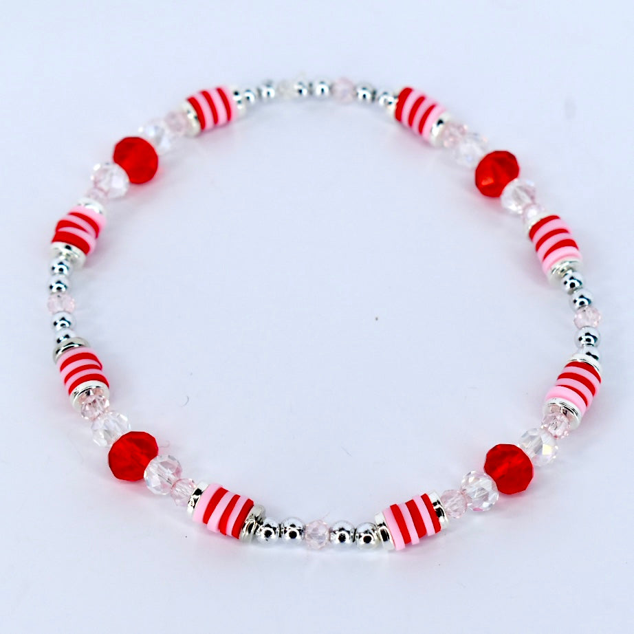 Peppermint Strawberry Twist Bracelet Collection