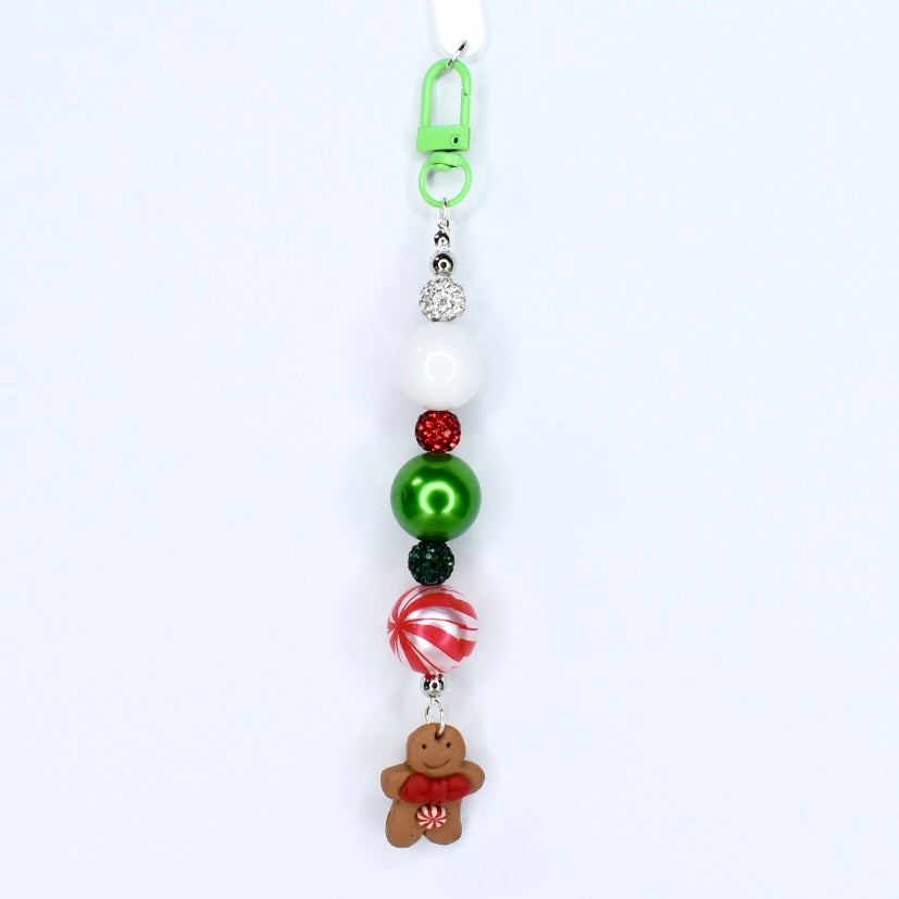 Gingerbread Cookie Straw Charm Collection - Individual Tumbler Straw Charms