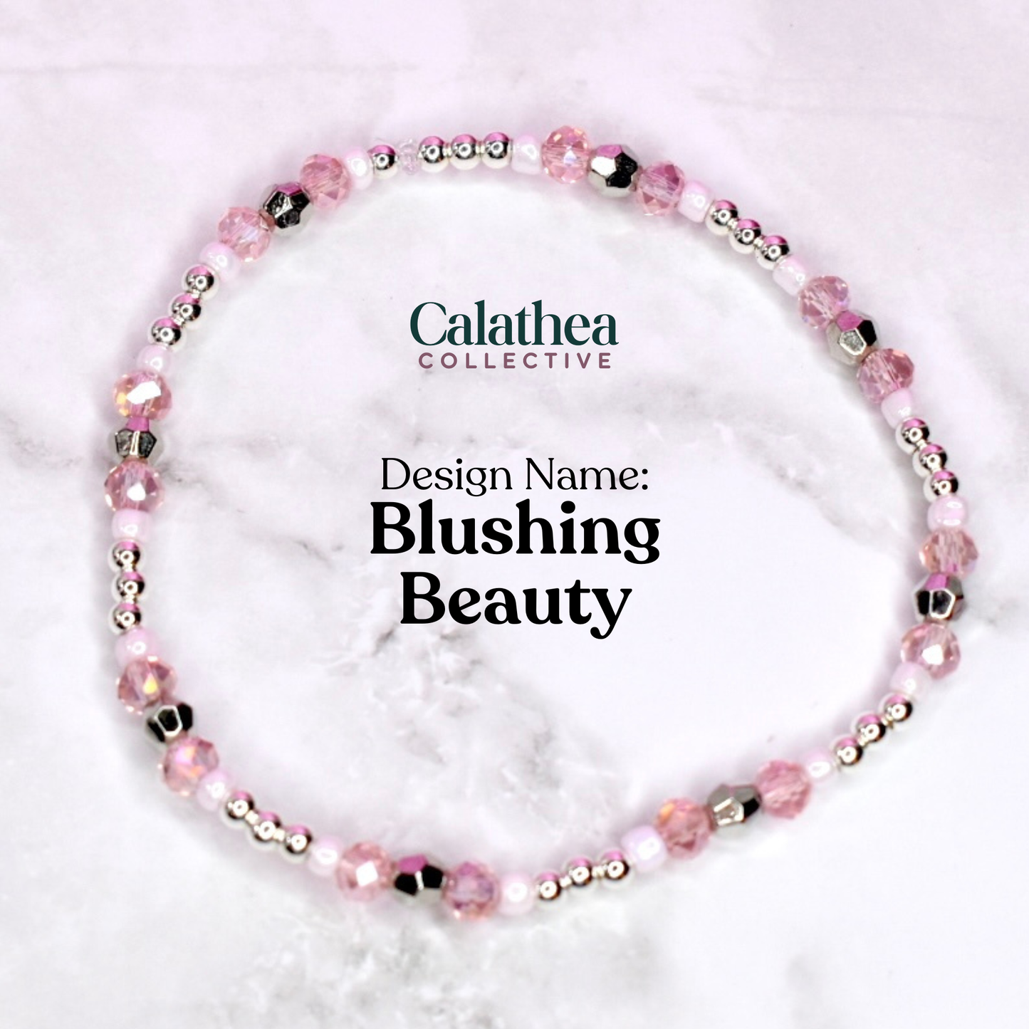 Pink Crystal Romance Bracelet Collection