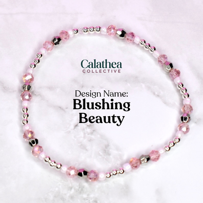Pink Crystal Romance Bracelet Collection