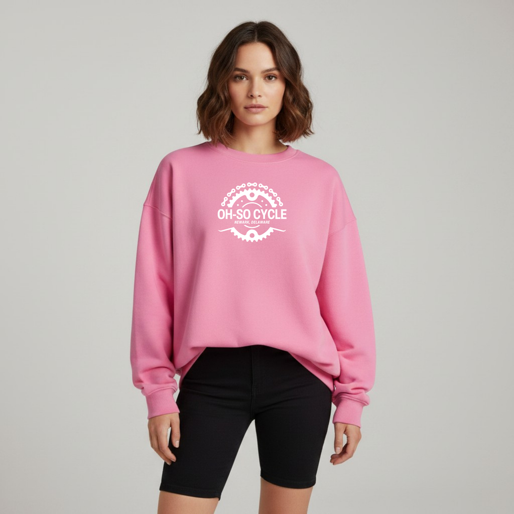 PINK - Oversized Crewneck Sweatshirt