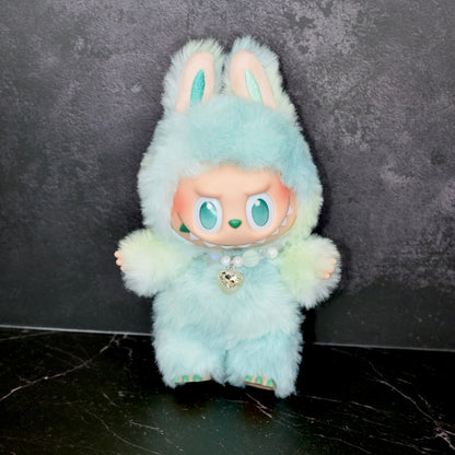 Pearl Heart Necklace for Labubu