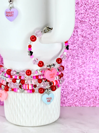 Valentine's Day Tumbler Handle Bracelet