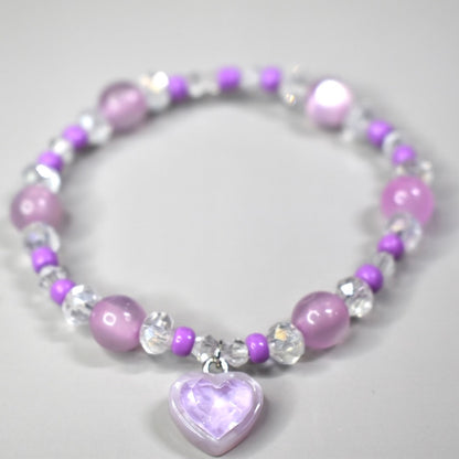 Lavender Dream Mini Necklace for Labubu Dolls