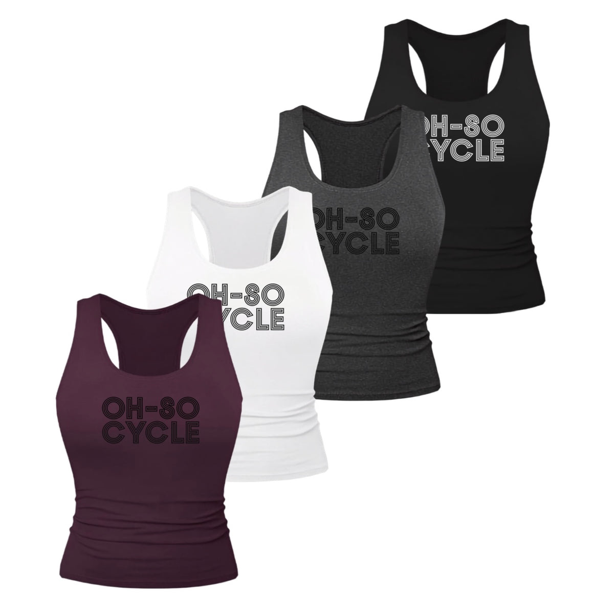Oh-So Cycle Classic Racerback Tank