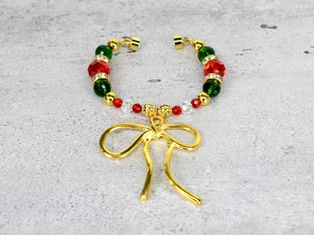 Holiday Botanical Tumbler Handle Bracelet