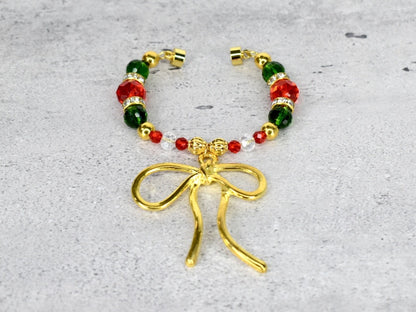 Holiday Botanical Tumbler Handle Bracelet