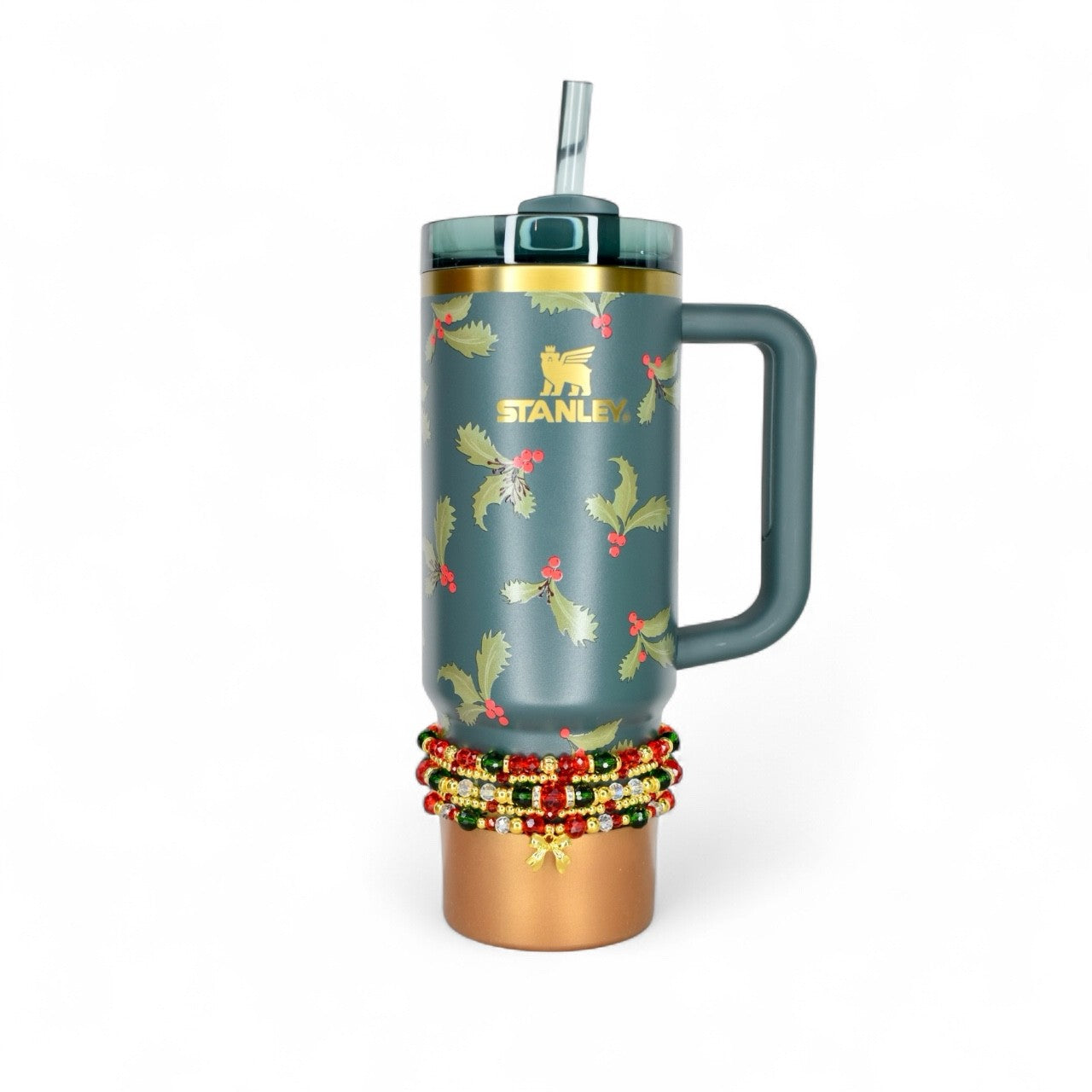 Holiday Botanical Bracelet Stack - 5 Piece Set