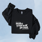 BLACK — Oh So Cycle Branded Crewneck Sweatshirt
