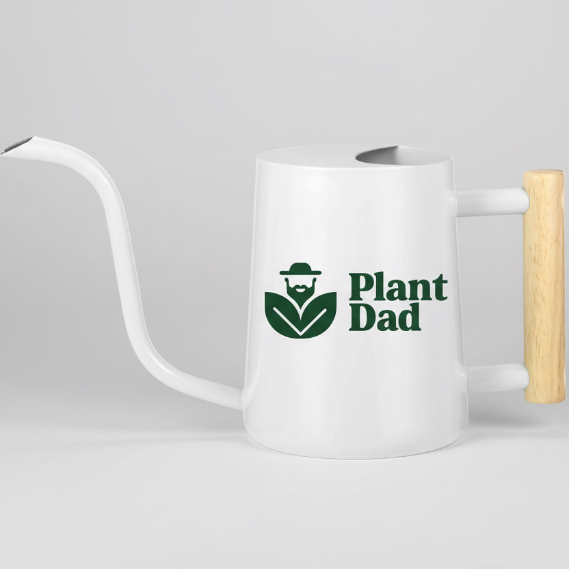 Watering can personalized for plant dad