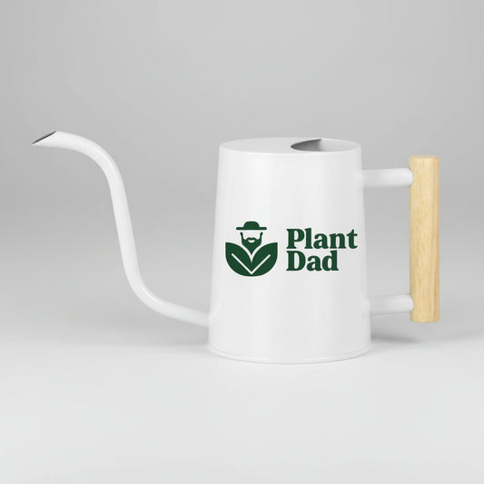 'Plant Dad' Metal Watering Can