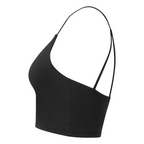 Oh-So Cycle Branded Luxe Sports Bra Crop Top