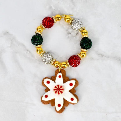 Gingerbread Cookie Tumbler Handle Bracelet Collection - Individual Handle Bracelets