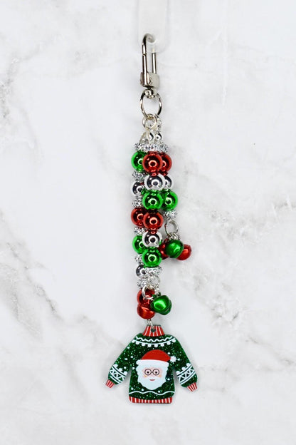 Ugly Christmas Sweater Tumbler Handle Charm