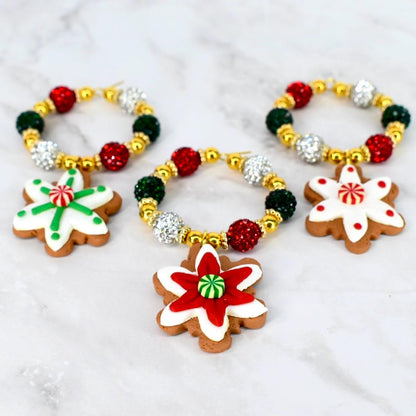 Gingerbread Cookie Tumbler Handle Bracelet Collection - Individual Handle Bracelets